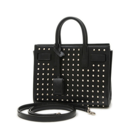 Saint Laurent Paris Sac Jour Stud Bag Black - Picture 1 of 6